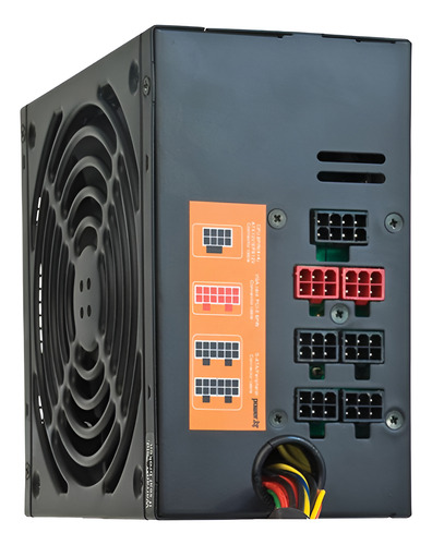 Fonte C3tech 700w, Semi Modular Gamer - Usado Preto