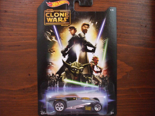 Hot Wheels Starwars 7/8 The Clone Wars Brutalistic