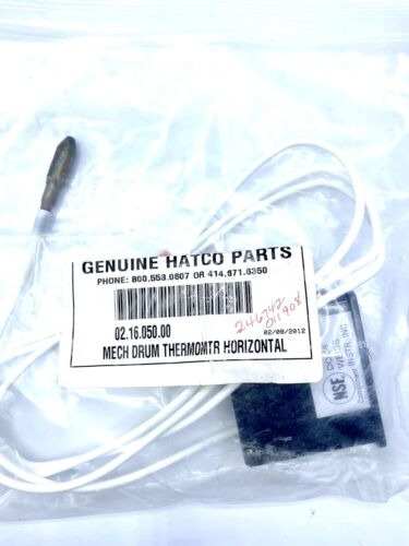 Hatco 02.16.050.00 Mech Drum Thermomtr Horizontal - Free S
