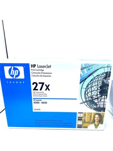 Hp Laserjet 27x C4127x Print Toner Cartridge Black High  Aac