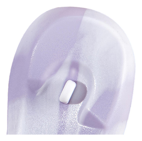 2 Protetores De Orelha De Silicone Para Violeta Claro