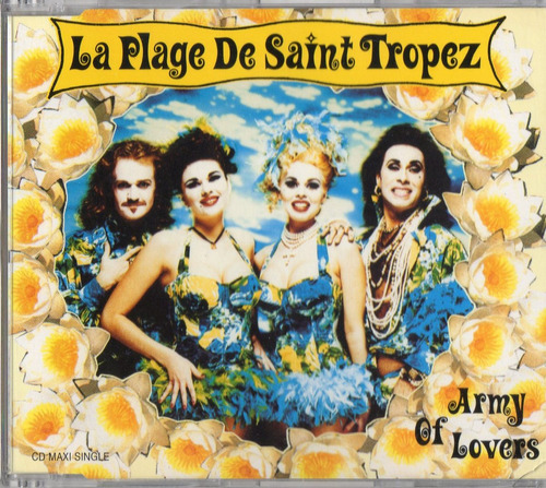 Army Of Lovers La Plage De Saint Tropez Single Cd 4 Tracks 