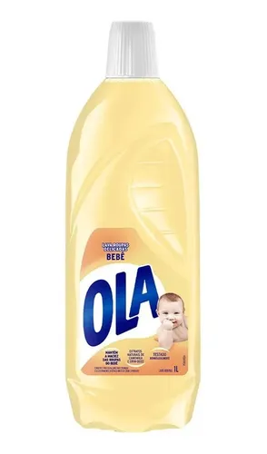 Sabão Líquido Ola Bebê Para Roupas Finas E Delicadas 1l