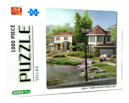 Rompecabezas Villas 1000pz