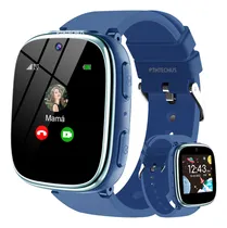 Comprar Reloj inteligente para niños Llamadas 2g SmartWatch Pthtechus FULL HD LCD SmartWatch Compatible con chip SIM Y Sos Llame Teléfono Watch Modelo X39 Color Azul Reloj Inteligente SmartWatch Para Niños