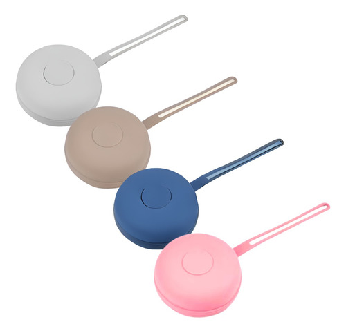 Portachupete De Silicona Bebé Portátil Circular Ajustable Beige
