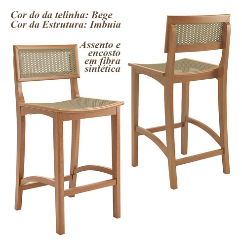 Conjunto Banquetas E Mesa Bistrô Resistente Para Varanda Cozinha Alta Qualidade