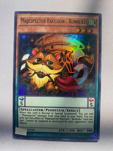 Majespecter Raccoon - Bunbuku Ultra Yugioh
