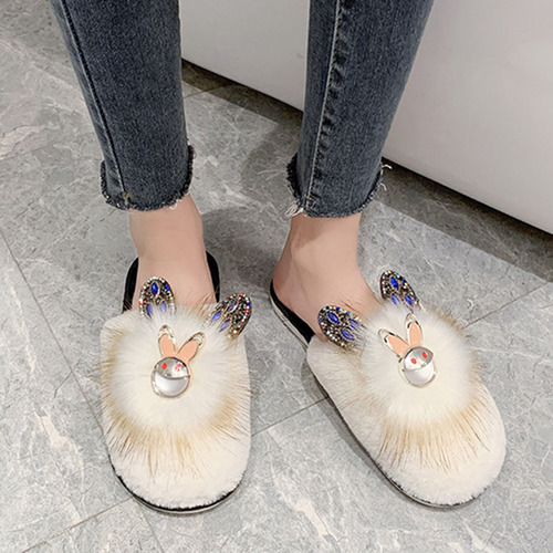 Bonitas Zapatillas Para Mujer Y Moda De Invierno Con Orejas