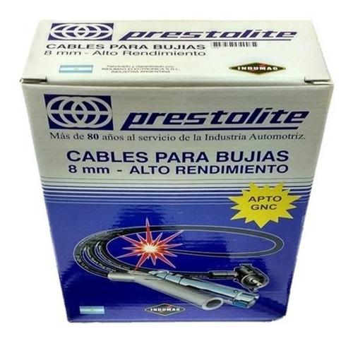 Cables De Bujia Renault Megane Scenic 2.0 8v F3r Prestolite