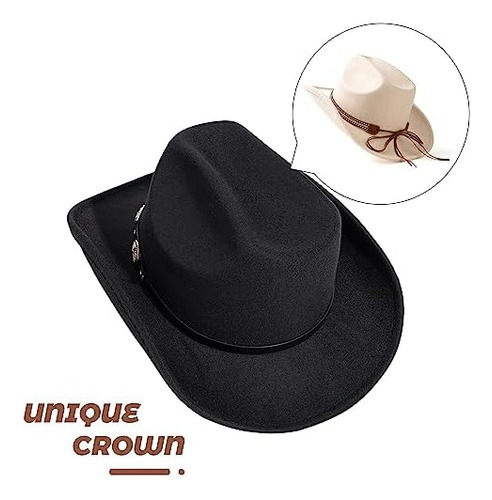 Pacote Lisianthus De 2 Chapéus De Cowboy Masculinos E Femin