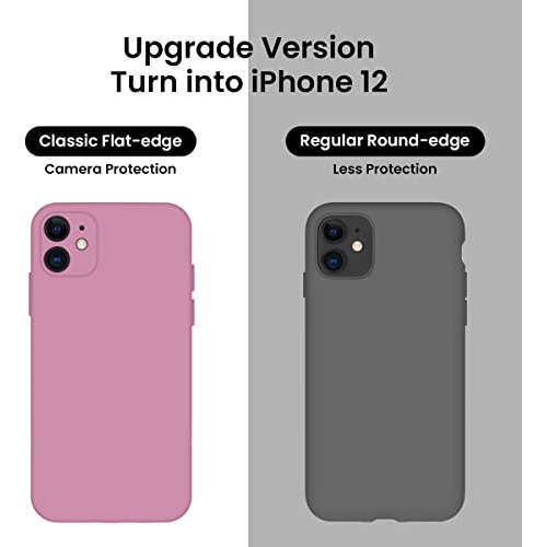 Funda Para iPhone 11 Lilac Morado 6.1 PuLG Silicon