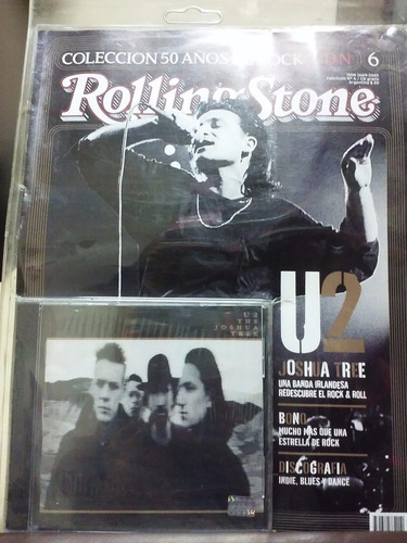 U2 Joshua Tree - Cd Original + Revista Rolling Stone Especia