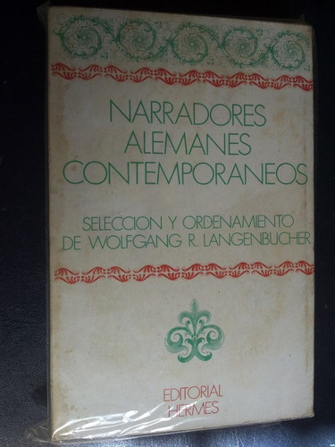 Narradores Alemanes Contemporáneos Langenbucher, Wolfgang R. (Usado)