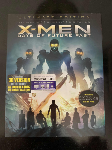 X-men Days Of Future Past Blu-ray Con Slipcover Nuevo