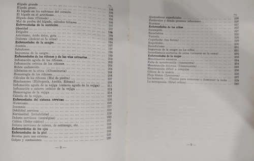 Plantas Medicinales, Dr Vander / Editor Sintes Barcelona-#12 (Usado)