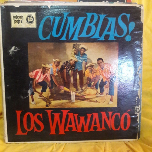 Vinilo Los Wawanco Cumbias Odeon Pops C3