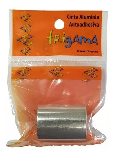 Cinta De Aluminio Autoadhesiva 48mm X 3mts Trigama