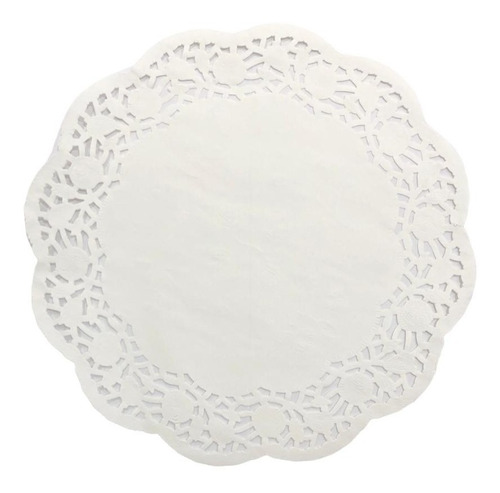 Imagem 1 de 2 de 100 Papel Rendado Doilie 30,5cm-convites,lembrancinhas,decor