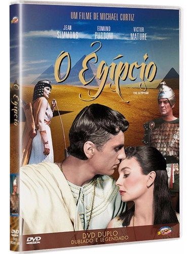 O Egípcio - Dvd Duplo - Jean Simmons - Victor Mature