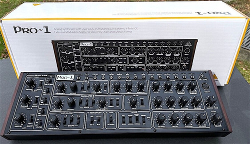Behringer Pro1 Analog Synthesizer In Box With Accessories Ss