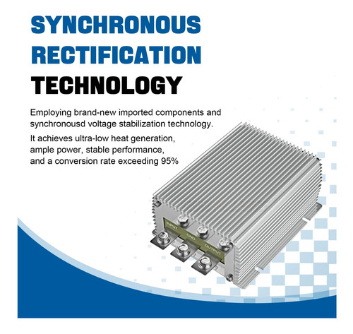 Convertidor Dc 24v A 12v 30a, Convertidor De Potencia Del De