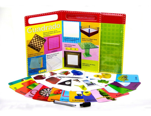 Colores Y Formas Libro Didactico - Borrable