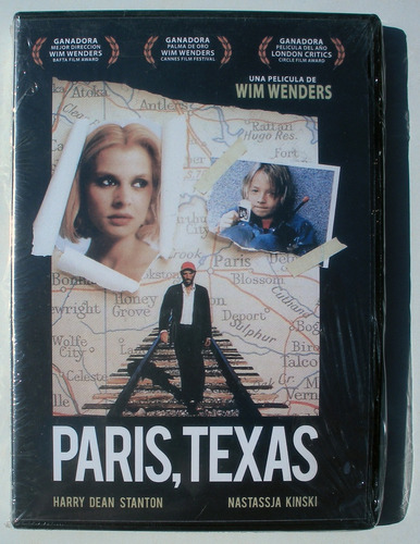 Dvd - Paris, Texas - Wim Wenders - Cerrada