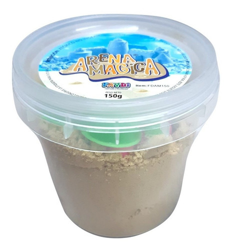 Arena Mágica 150g En Pote Con Moldes Faydi Premium