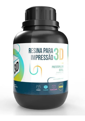 Imagem 2 de 10 de Resina Pro De Alta Performance - Standard - Clear - Loja 3d