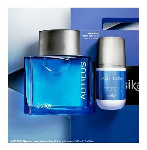 Perfume Altheus Esika + Desodorante Roll-on De Regalo
