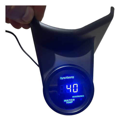Medidor De Temperatura Digital Automotriz Con Soporte Poste