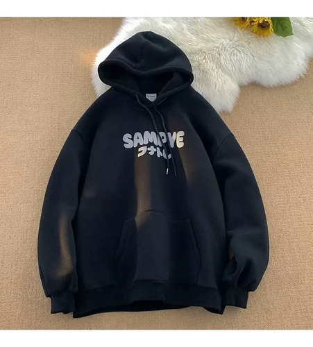 Sudadera Casual Con Capucha Y Forro Polar Para Hombre