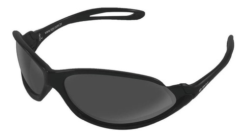 Óculos de sol SPY 39 Open Standard armação de náilon cor preto-fosco, lente cinza de polímero clássica, haste preto-fosco de náilon