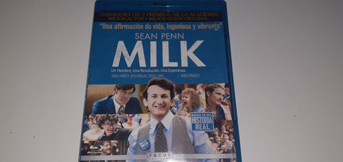 Blu Ray Milk Sean Penn Un Hombre Una Revolución Y Esperanza!