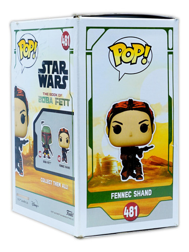 Funko Pop Star Wars The Book Boba Fett Fennec Shand #481