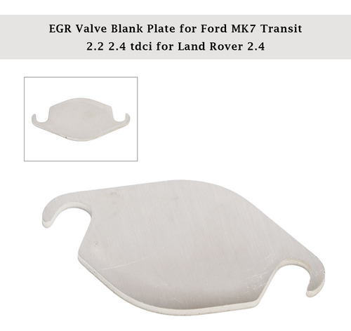 Placa Ciega De Válvula Egr Para Ford Mk7 Transit 2.2 2.4 Tdc