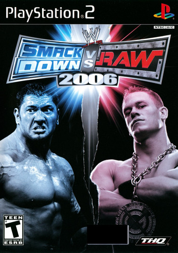 Wwe Smackdown! Vs Raw 2006 Ps2 Fisico Juego Play 2