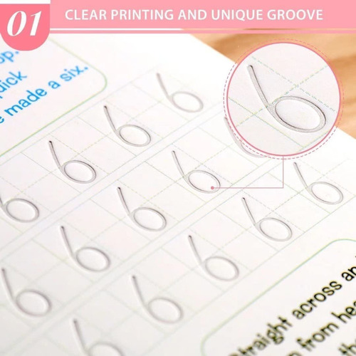 Rii Sank Magic - Kit De Cuaderno De Caligrafía Reutilizable