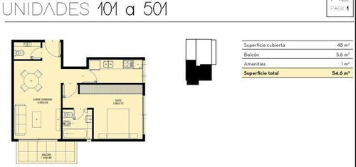 Imagen 6 de 15 de Departamento - Palermo Hollywood