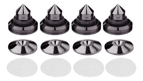 Imagem 2 de 9 de 2x4pcs Suporte De Alto-falantes Espigões Caixa De