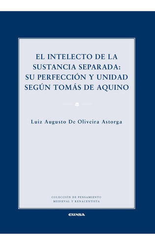 Libro El Intelecto De La Sustancia Separada