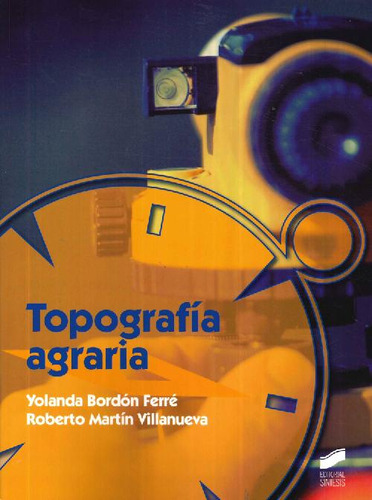 Libro Topografía Agraria De Yolanda Bordón Ferré Roberto Mar
