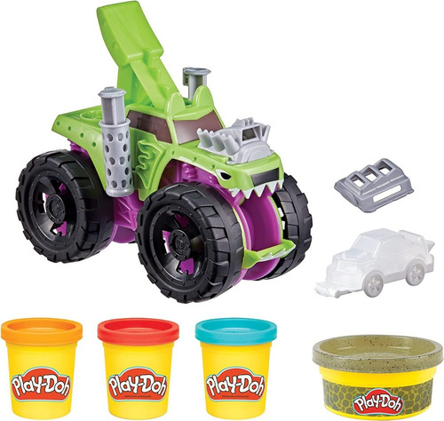 Imagen 3 de 10 de Play-doh Wheels Monster Truck