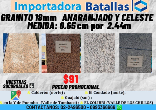 Imagen 8 de 12 de Calefon Zinc Gres Arcilla Piso Vinil Tol Granito Resina P8