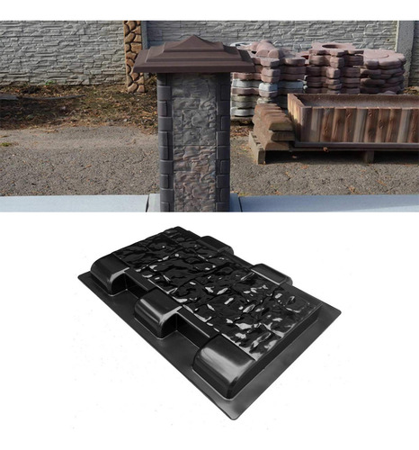 3 Molde De Cerca De Jardim Trilhos Molde De Concreto De