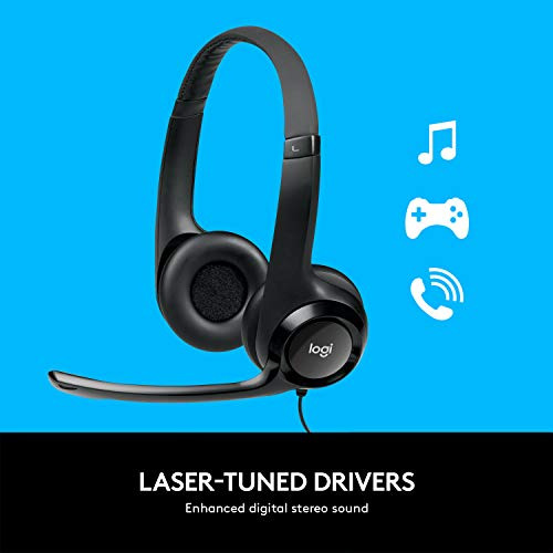 Auriculares Usb Logitech H390 Con Micrófono Con Cancelación