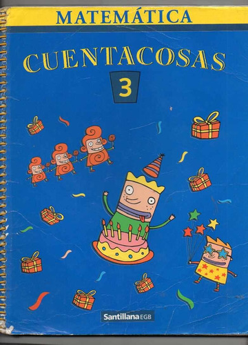 Cuentacosas Matemática 3 Usado