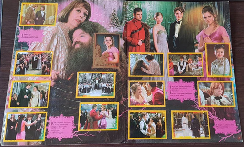 Album Harry Potter E O Calice De Fogo - Completo - Original (Usado)