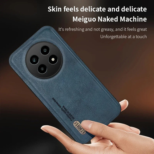 Funda For Realme 13 Pro Plus 5g Piel Exfoliante Antigua+mic